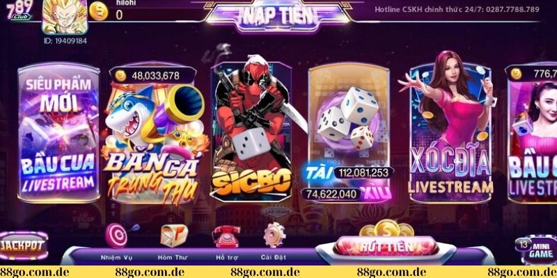 Quy trình tham gia game 789Club